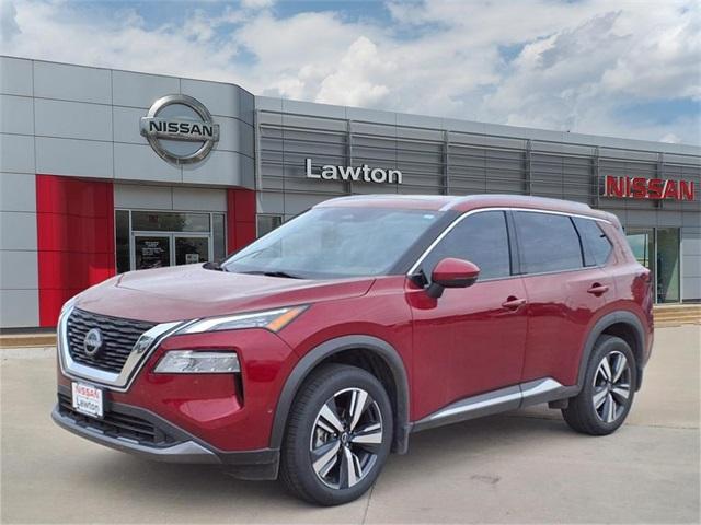 Certified 2023 Nissan Rogue SL with VIN 5N1BT3CA5PC897519 for sale in Lawton, OK