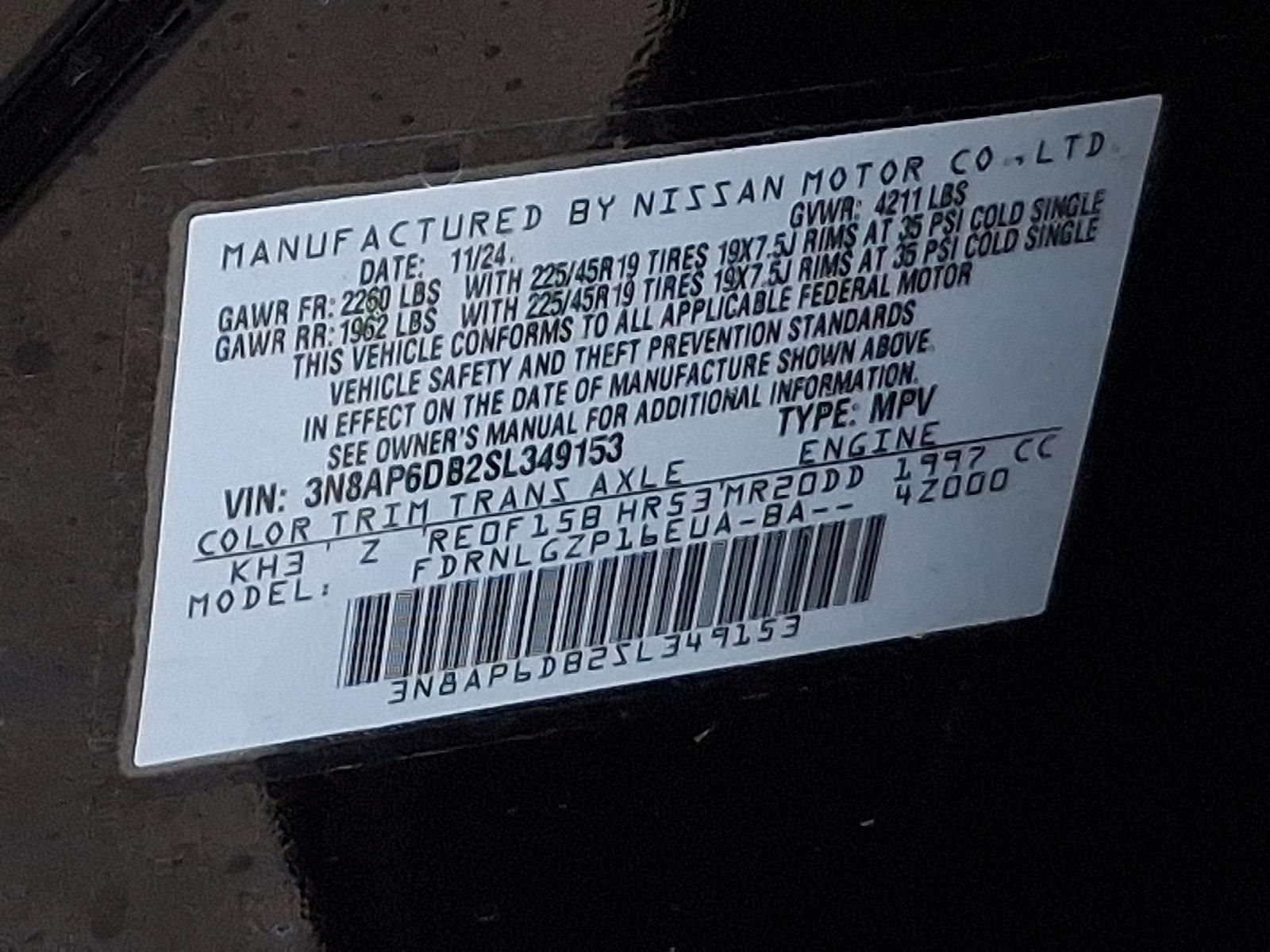 2025 Nissan Kicks Vehicle Photo in Jenkintown, PA 19046