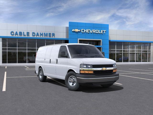2025 Chevrolet Express Cargo Van Vehicle Photo in TOPEKA, KS 66609-0000