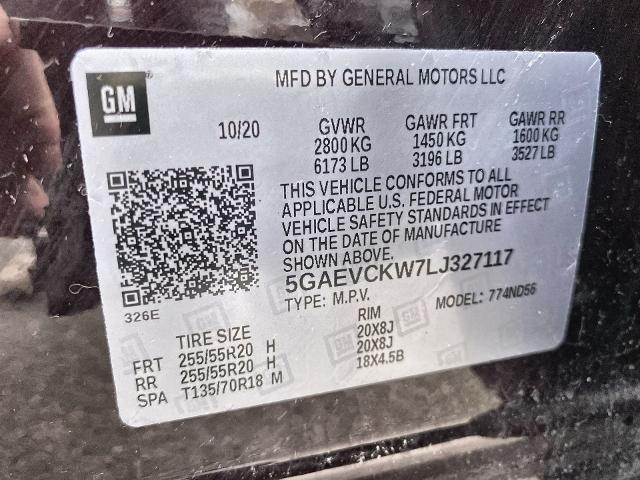 2020 Buick Enclave Vehicle Photo in WILLIAMSVILLE, NY 14221-2883