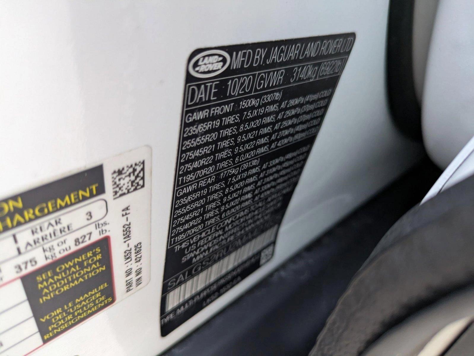 2021 Land Rover Range Rover Vehicle Photo in ORLANDO, FL 32812-3021