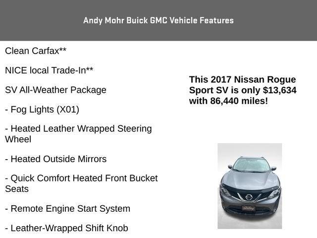 2017 Nissan Rogue Sport Vehicle Photo in Fishers, IN 46038