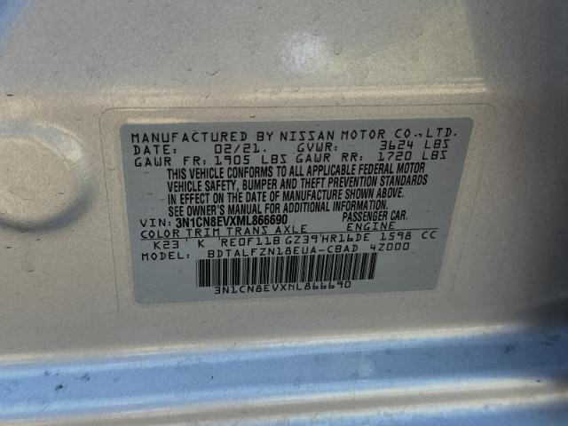 2021 Nissan Versa Vehicle Photo in PITTSBURG, CA 94565-7121