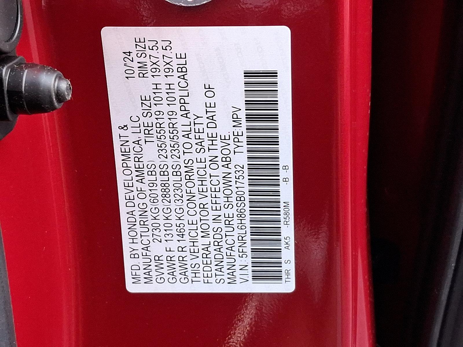 2025 Honda Odyssey Vehicle Photo in Harrisburg, PA 17111