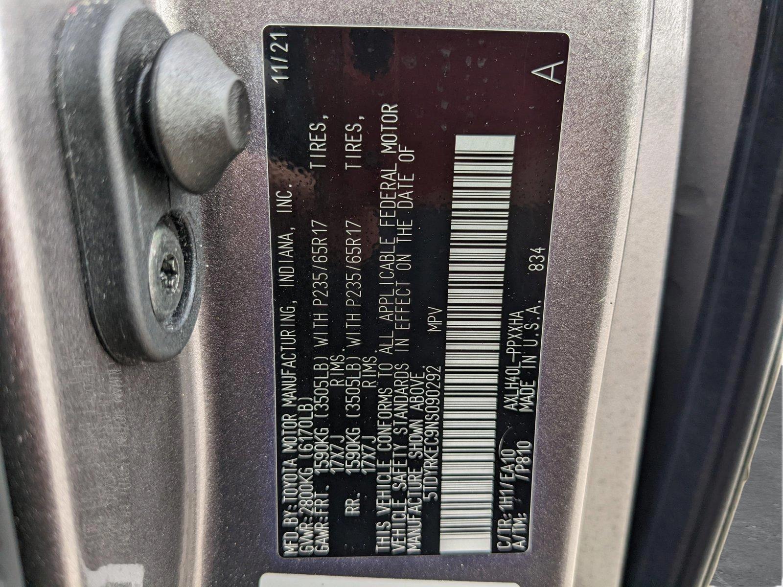 2022 Toyota Sienna Vehicle Photo in Davie, FL 33331