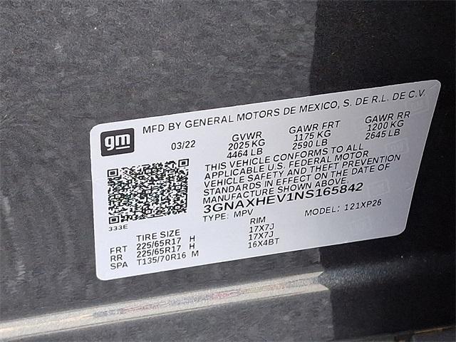 2022 Chevrolet Equinox Vehicle Photo in LEWES, DE 19958-4935