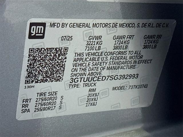 2025 GMC Sierra 1500 Vehicle Photo in PUYALLUP, WA 98371-4149