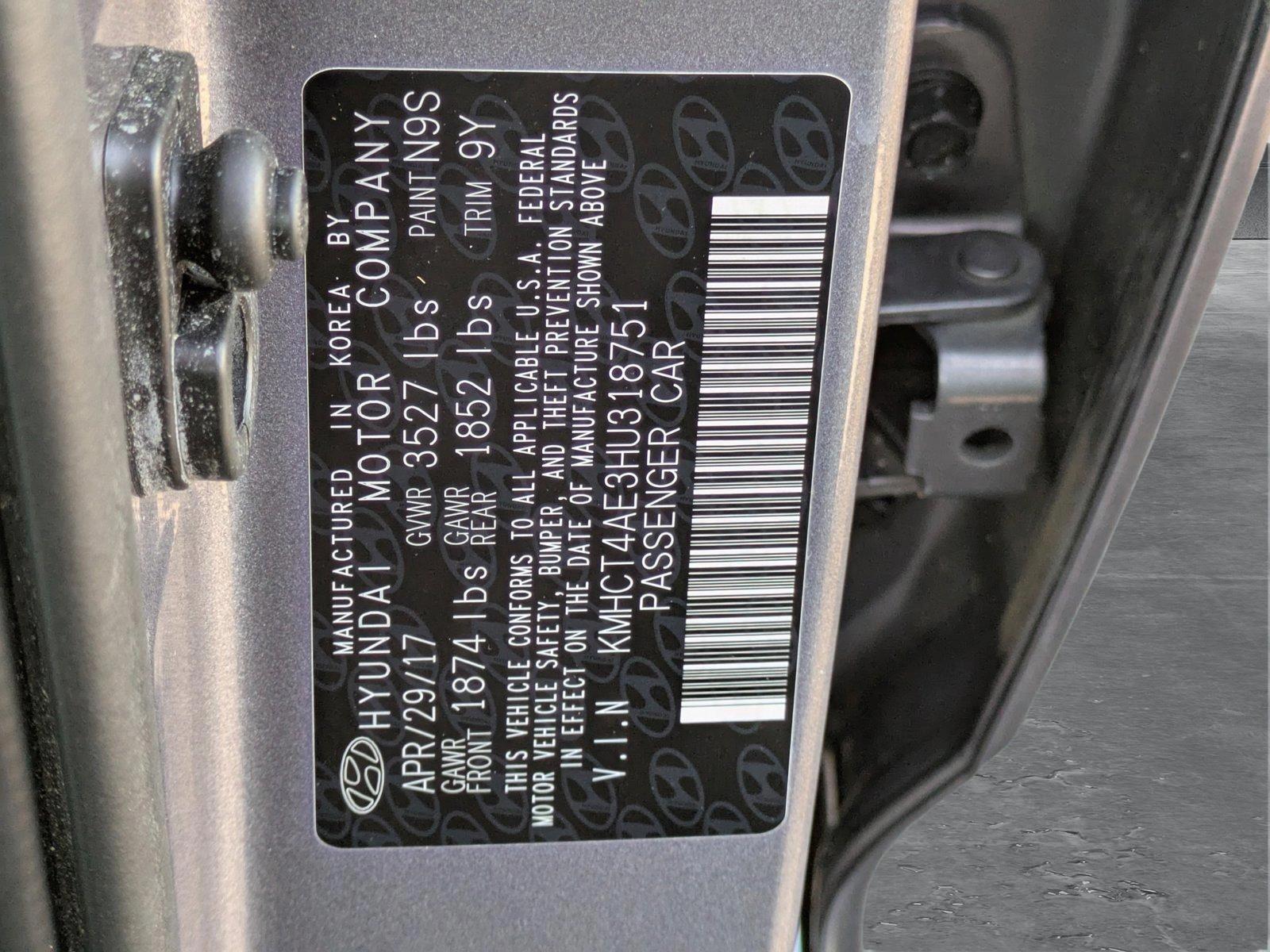 2017 Hyundai Accent Vehicle Photo in CLEARWATER, FL 33764-7163