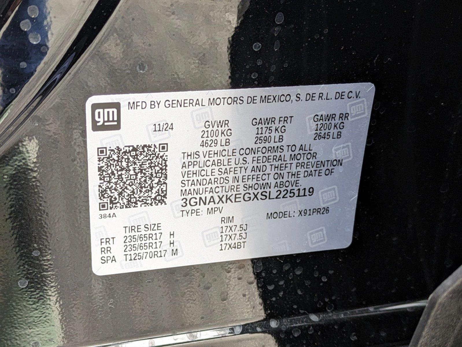 2025 Chevrolet Equinox Vehicle Photo in ORLANDO, FL 32812-3021