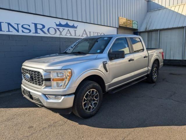 Used 2021 Ford F-150 XL with VIN 1FTEW1EP4MFC68357 for sale in Owego, NY