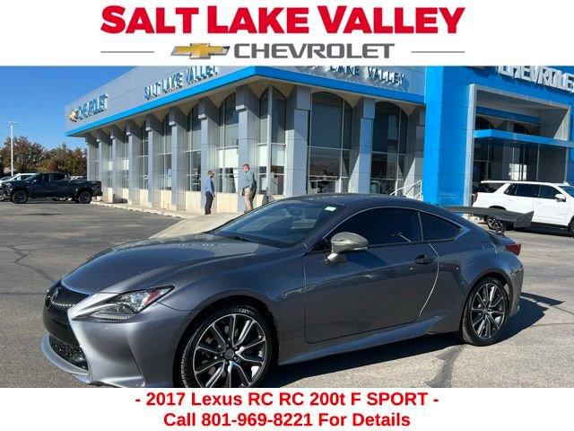 2017 Lexus RC Vehicle Photo in WEST VALLEY CITY, UT 84120-3202