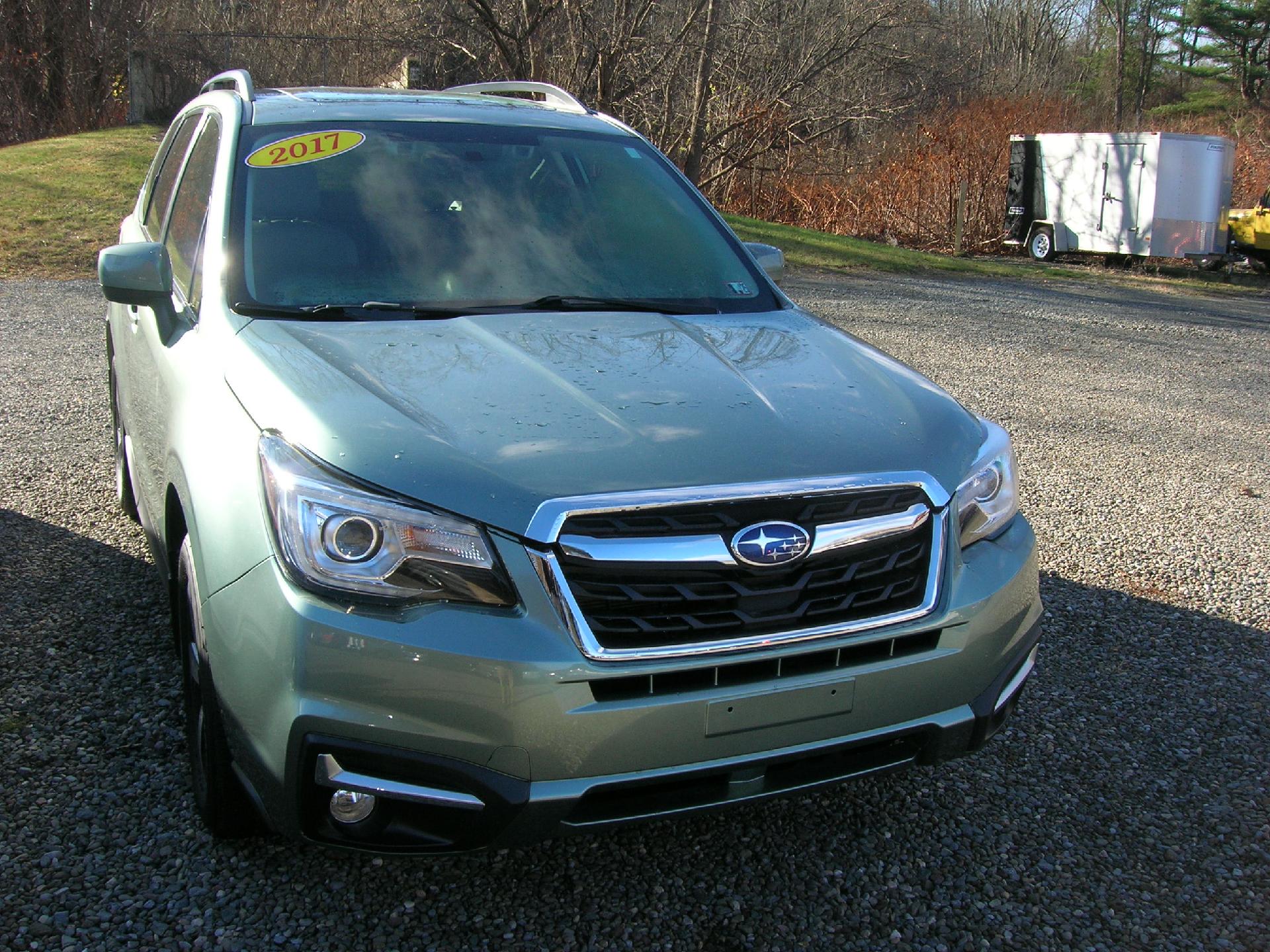 Used 2017 Subaru Forester Limited with VIN JF2SJARC3HH595966 for sale in Troy, PA