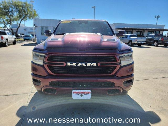 Used 2022 RAM Ram 1500 Pickup Laramie with VIN 1C6SRFJT7NN286604 for sale in Kingsville, TX