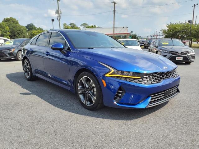 Certified 2021 Kia K5 EX with VIN 5XXG34J28MG030042 for sale in Winchester, VA