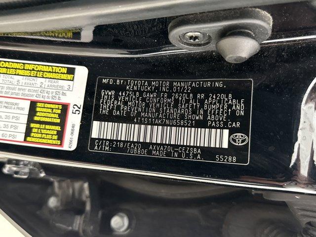 2022 Toyota Camry Vehicle Photo in Charlotte, NC 28273