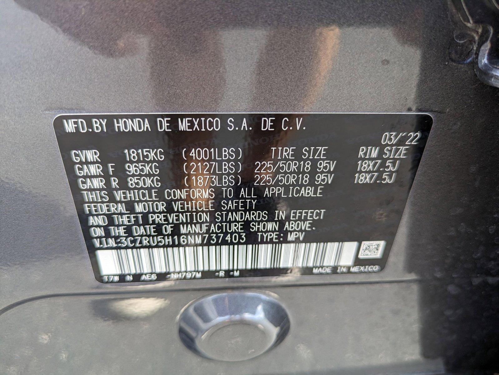 2022 Honda HR-V Vehicle Photo in Sanford, FL 32771