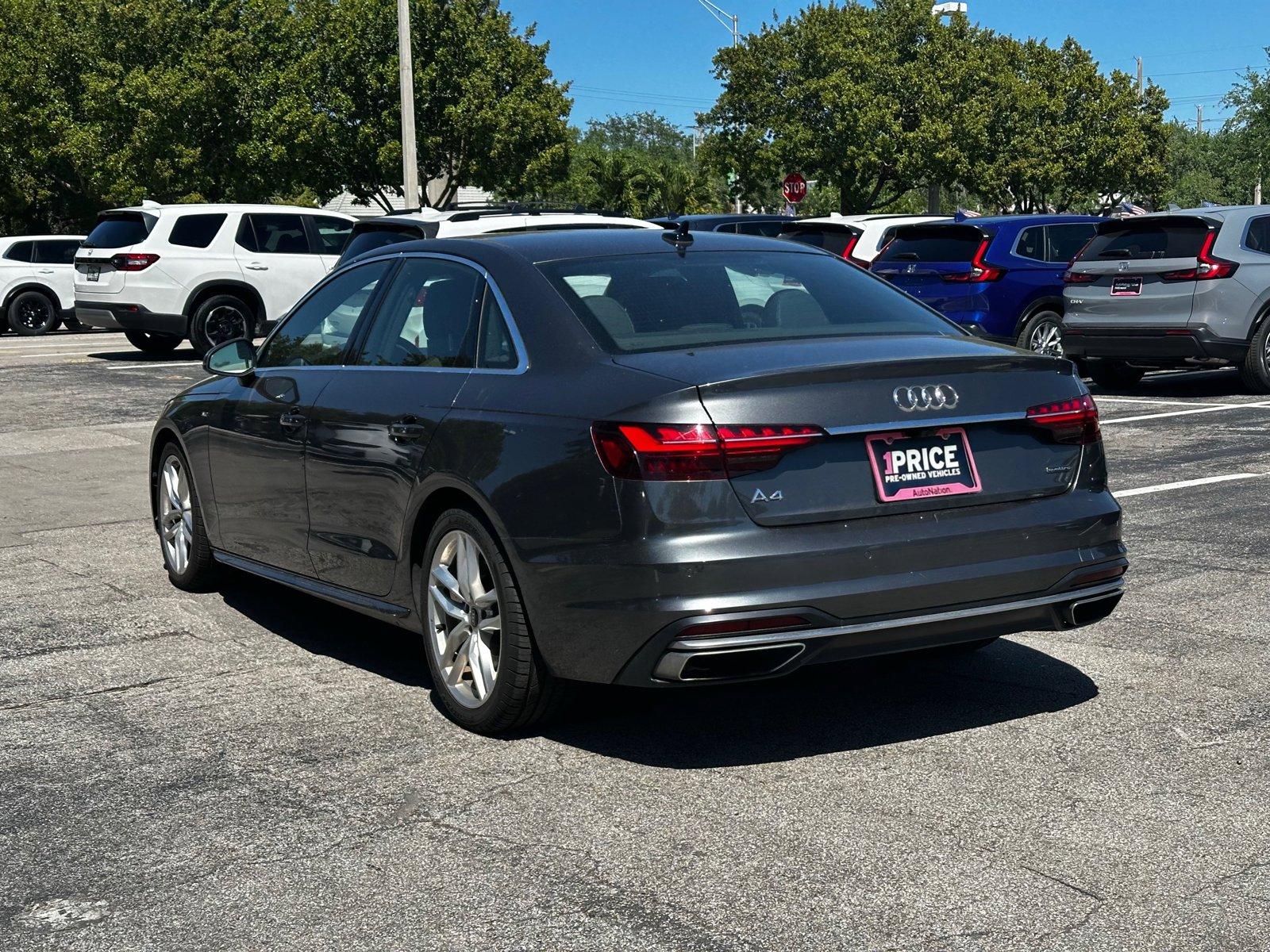 2022 Audi A4 Sedan Vehicle Photo in Hollywood, FL 33021