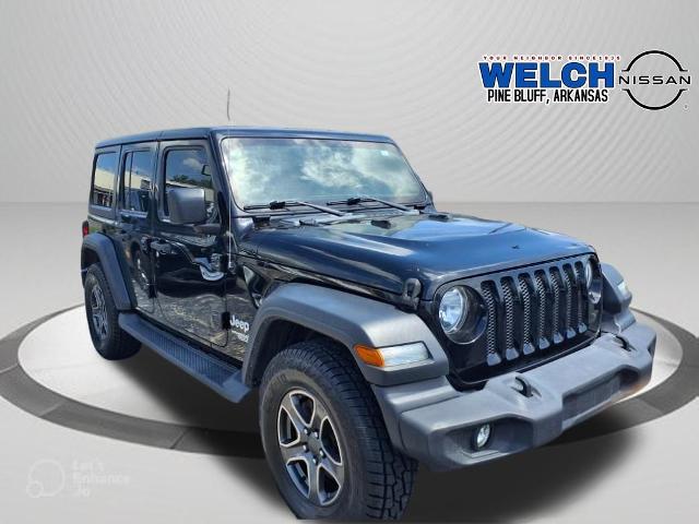 Used 2018 Jeep All-New Wrangler Unlimited Sport S with VIN 1C4HJXDGXJW132682 for sale in Pine Bluff, AR