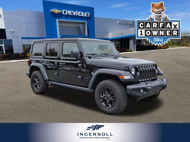 2021 Jeep Wrangler Unlimited Vehicle Photo in DANBURY, CT 06810-5034