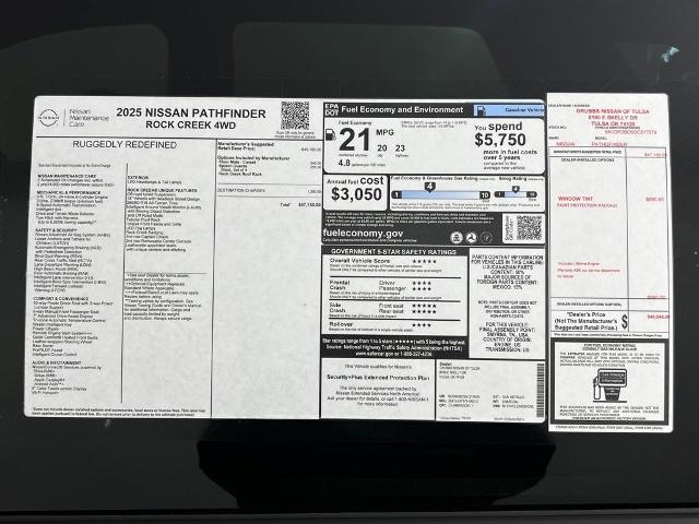 2025 Nissan Pathfinder Vehicle Photo in Tulsa, OK 74129
