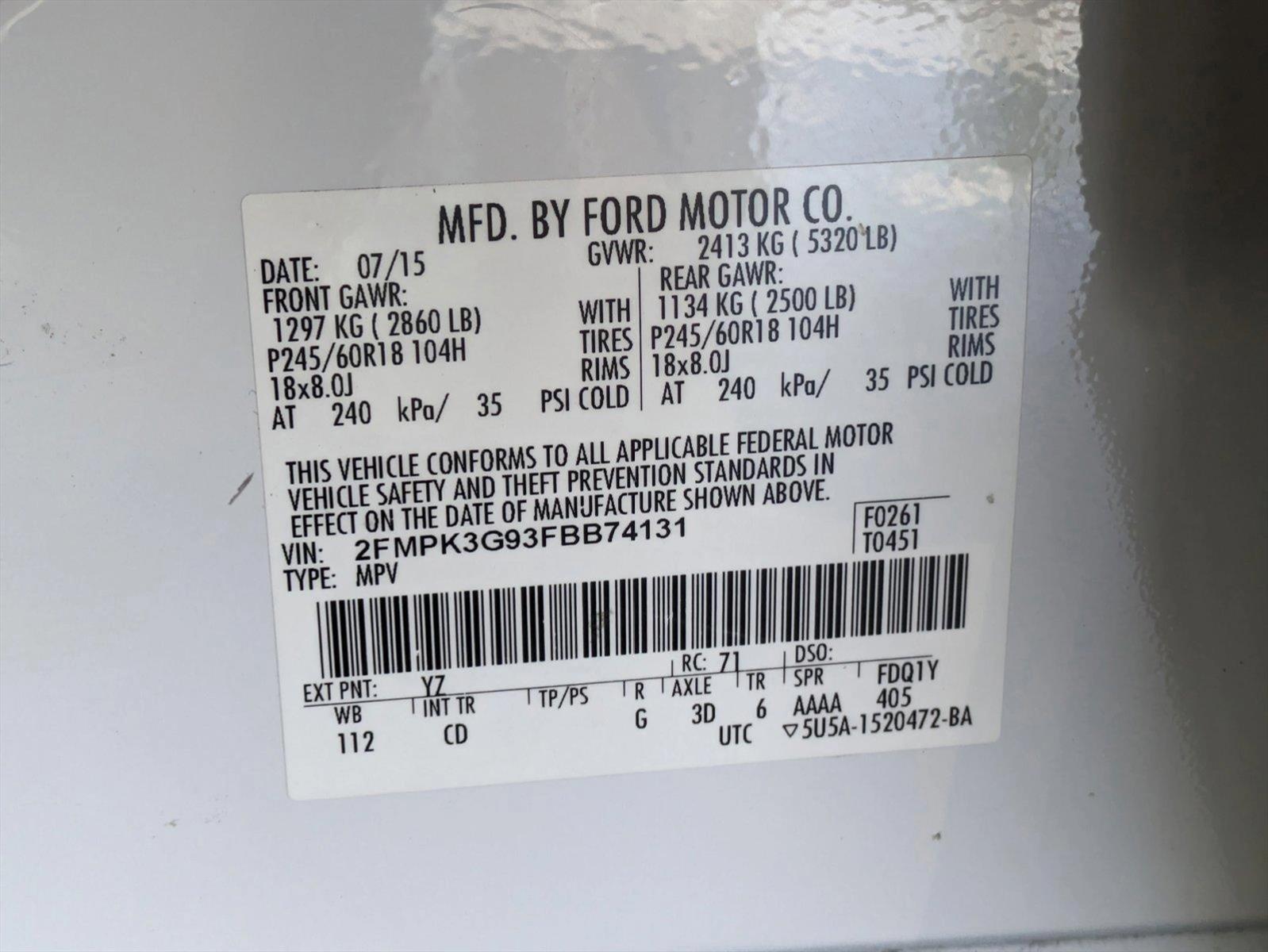 2015 Ford Edge Vehicle Photo in Las Vegas, NV 89149
