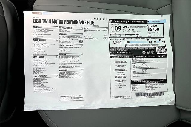 2025 Volvo EX30 Vehicle Photo in Grapevine, TX 76051