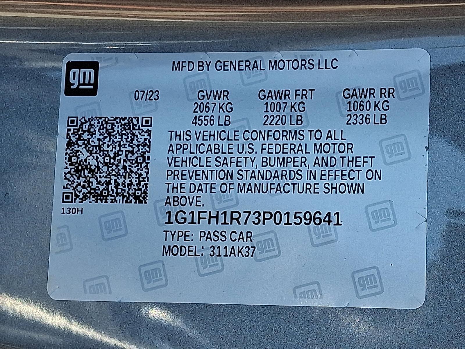 2023 Chevrolet Camaro Vehicle Photo in BETHLEHEM, PA 18017-9401