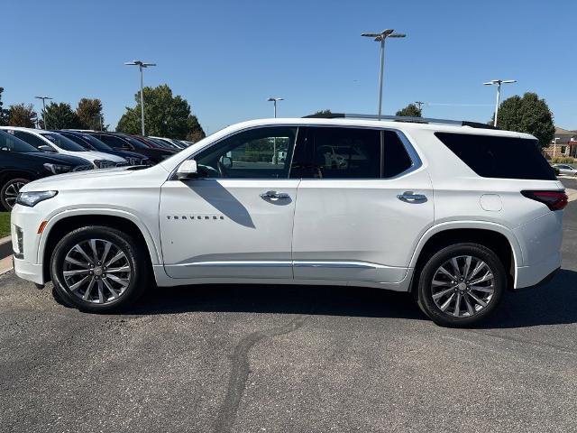 Used 2022 Chevrolet Traverse Premier with VIN 1GNEVKKW1NJ179713 for sale in Wichita, KS