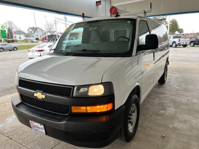 Used 2022 Chevrolet Express Cargo Work Van with VIN 1GCWGAF75N1157847 for sale in Ossian, IN