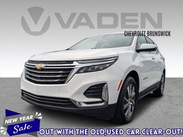 Used 2022 Chevrolet Equinox Premier with VIN 2GNAXNEV5N6121520 for sale in Savannah, GA