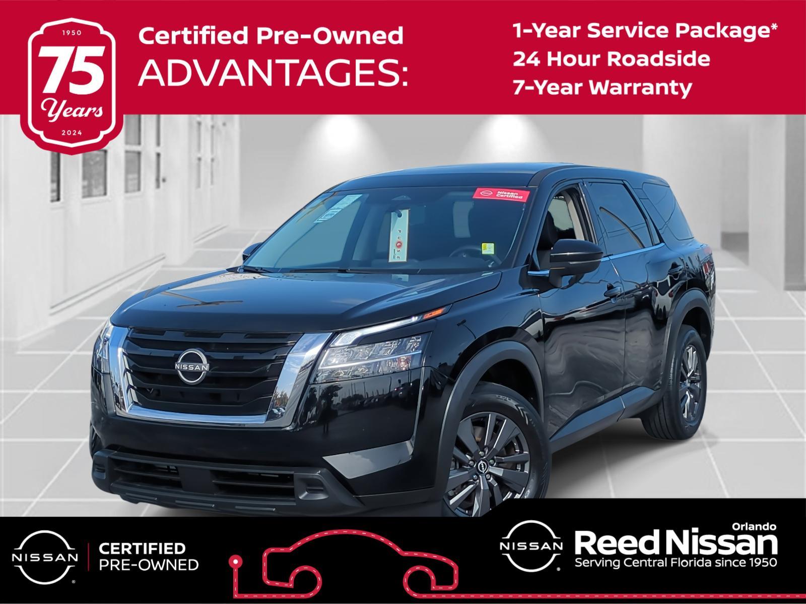 Certified 2022 Nissan Pathfinder S with VIN 5N1DR3AA0NC217615 for sale in Orlando, FL