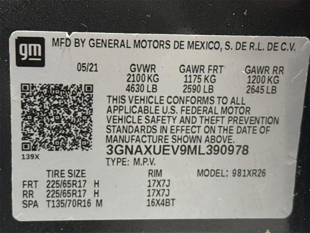 2021 Chevrolet Equinox Vehicle Photo in EVERETT, WA 98203-5662
