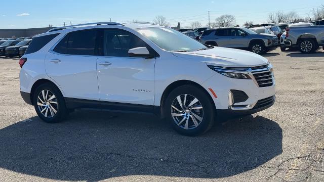 Used 2022 Chevrolet Equinox Premier with VIN 3GNAXNEV1NS155651 for sale in Sterling Heights, MI