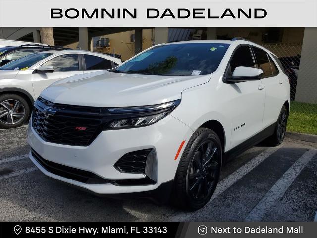 Used 2024 Chevrolet Equinox RS with VIN 3GNAXMEG6RS117382 for sale in Miami, FL