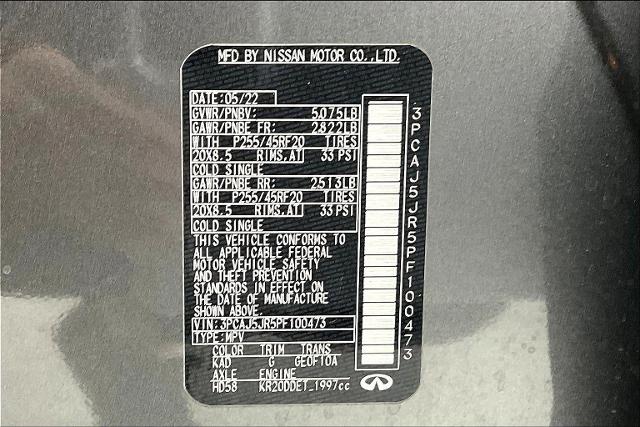 2023 INFINITI QX55 Vehicle Photo in Grapevine, TX 76051