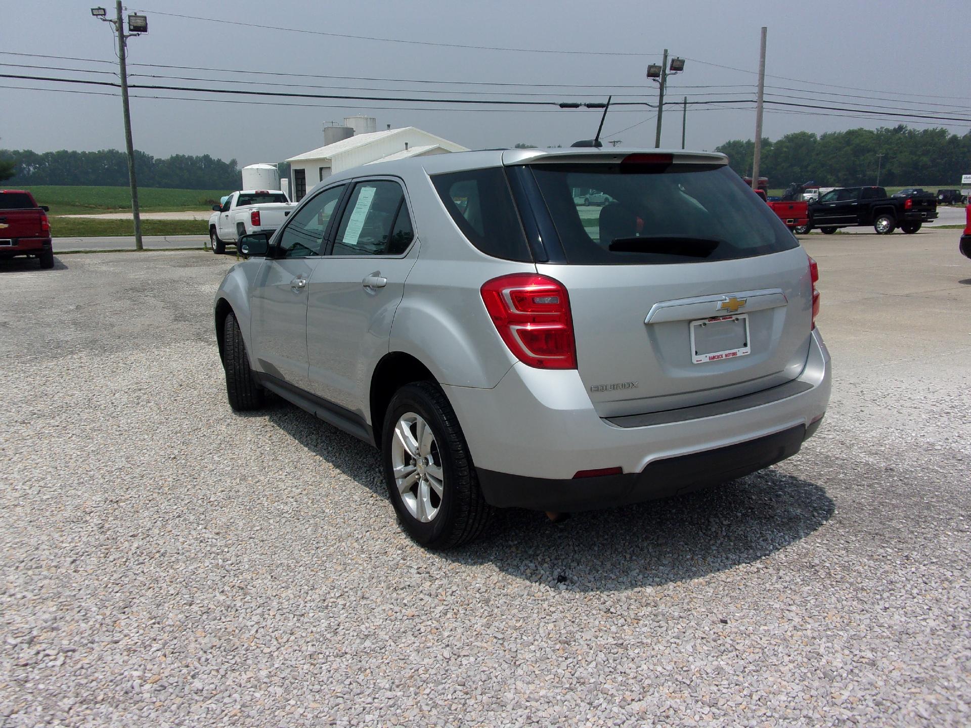 Used 2017 Chevrolet Equinox LS with VIN 2GNALBEKXH1572508 for sale in Orleans, IN