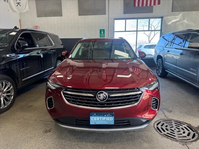 Certified 2022 Buick Envision Preferred with VIN LRBAZLR43ND043439 for sale in Plymouth, WI