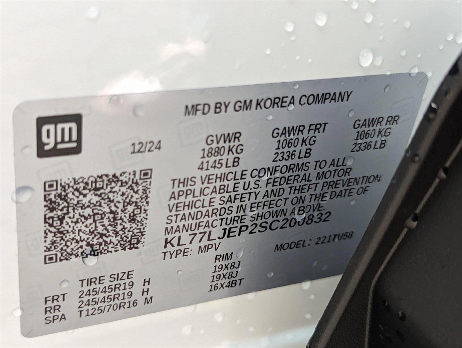 2025 Chevrolet Trax Vehicle Photo in SPOKANE, WA 99212-2978