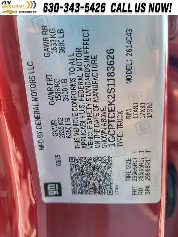2025 Chevrolet Colorado Vehicle Photo in AURORA, IL 60503-9326