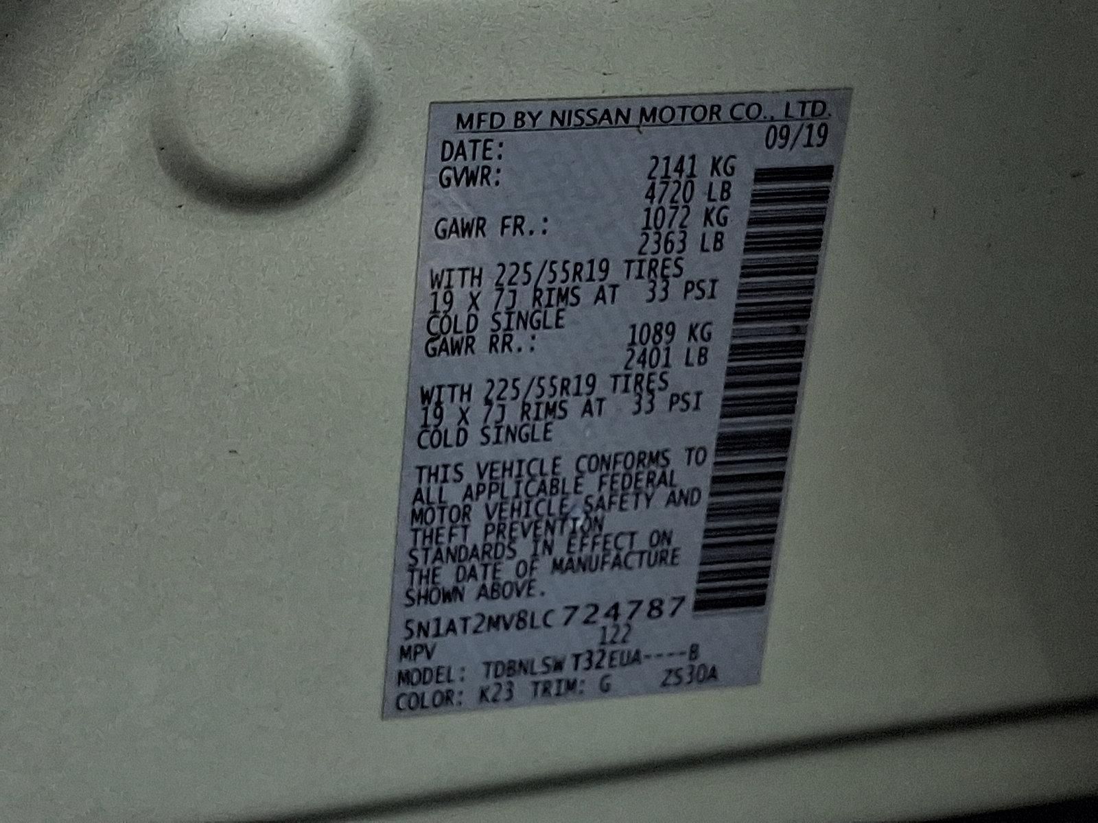 2020 Nissan Rogue Vehicle Photo in Mechanicsburg, PA 17050-2306