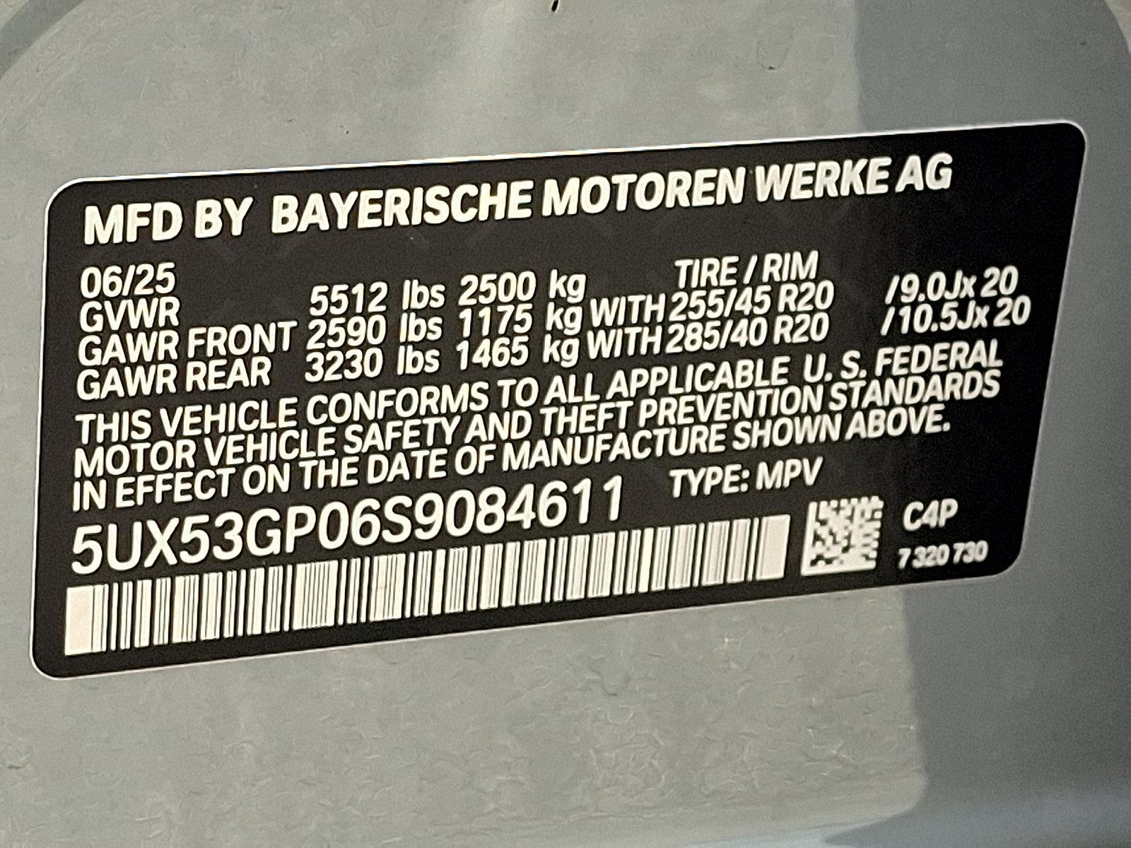 2025 BMW X3 30 xDrive Vehicle Photo in Lancaster, PA 17601