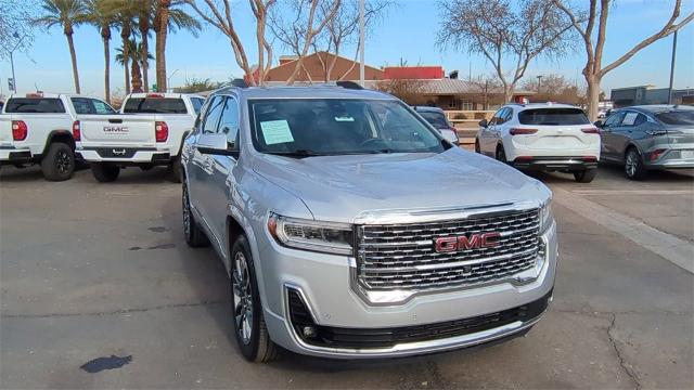 Certified 2020 GMC Acadia Denali with VIN 1GKKNXLSXLZ199384 for sale in Goodyear, AZ