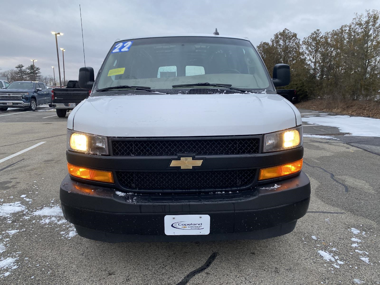 Used 2022 Chevrolet Express Cargo Work Van with VIN 1GCWGBFP1N1174845 for sale in Hudson, MA