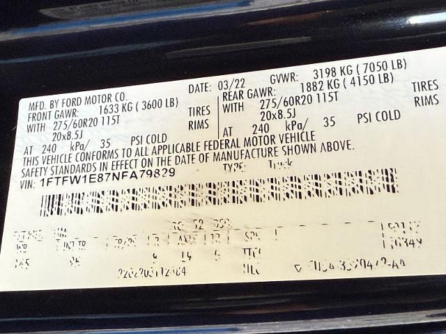2022 Ford F-150 Vehicle Photo in Weatherford, TX 76087
