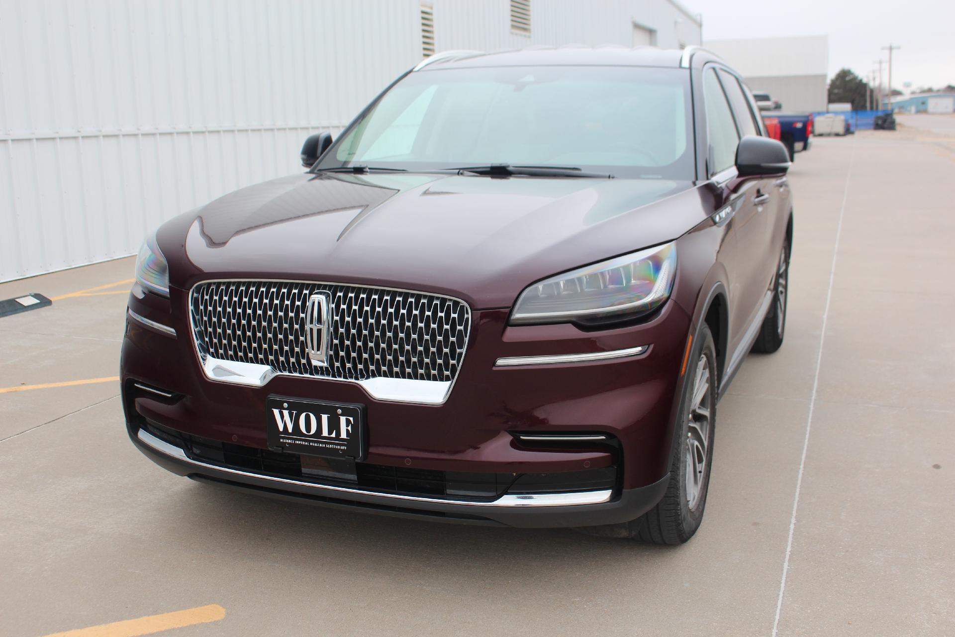 Used 2021 Lincoln Aviator Base with VIN 5LM5J6XC0MGL02898 for sale in Imperial, NE