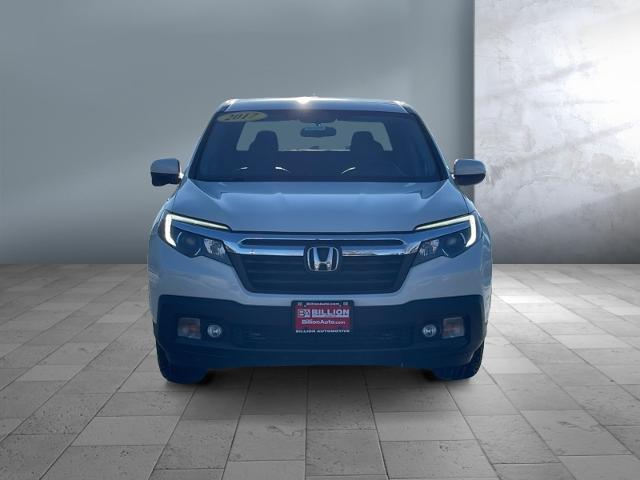 Used 2017 Honda Ridgeline RTL-T with VIN 5FPYK3F69HB028636 for sale in Iowa City, IA