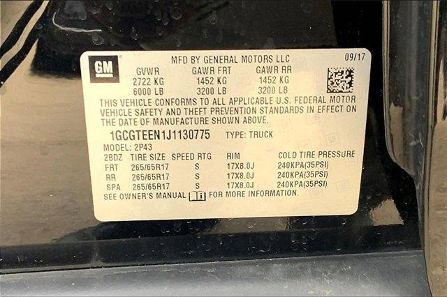 2018 Chevrolet Colorado Vehicle Photo in TOPEKA, KS 66609-0000