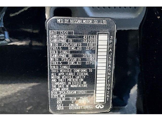 2022 INFINITI QX50 Vehicle Photo in San Antonio, TX 78230