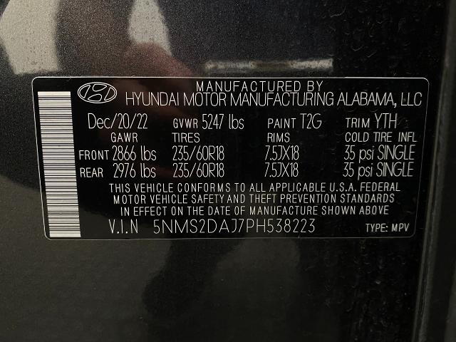 2023 Hyundai SANTA FE Vehicle Photo in Appleton, WI 54913