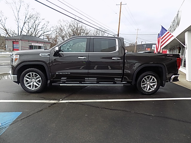 Used 2021 GMC Sierra 1500 SLT with VIN 3GTU9DED5MG304145 for sale in Owego, NY